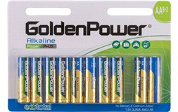 Alkaline batteri AA LR6 10-pakk