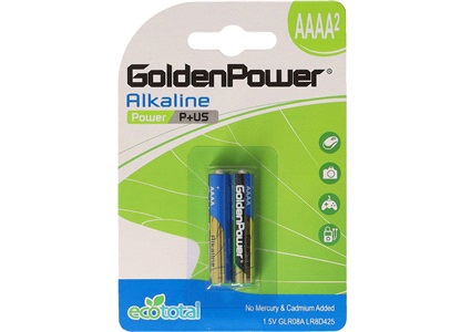 Alkaline AAAA-Batterier 2-Pack