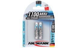 Genoplad AAA 800 mAh 2 pak Ansmann