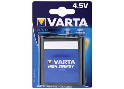 Alkaline batteri 3LR12/Flat 4,5V Varta