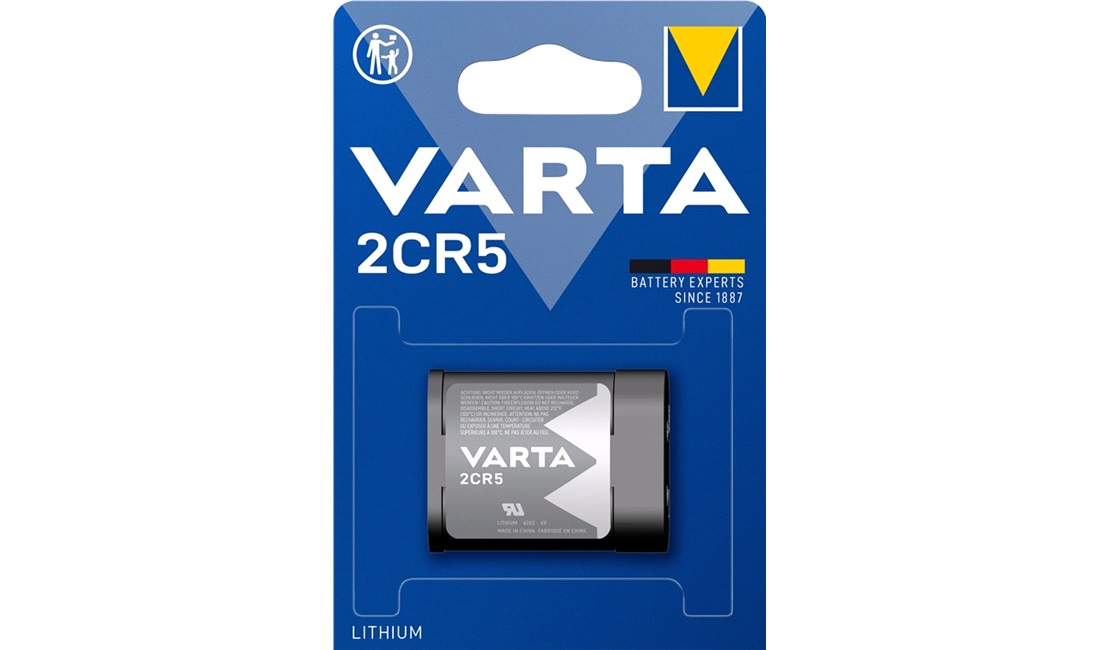  Batteri 2CR5 6V Varta 