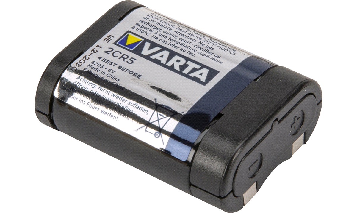 Batteri 2CR5 6V Varta - Alkaline Batterier - thansen.se
