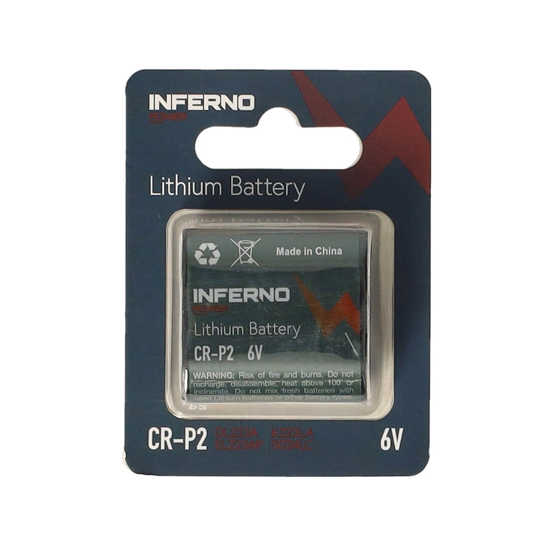 Inferno Batteri CR-P2 6 Volt Varta