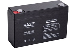 Stängt blybatteri, 6A 12Ah PS-6120