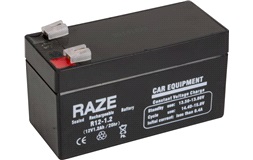 Stängt blybatteri, 12V 1,2 Ah PS-1212S