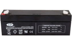 Batteri LP 12V-2,3Ah LP12-2.3 AGM SLA 