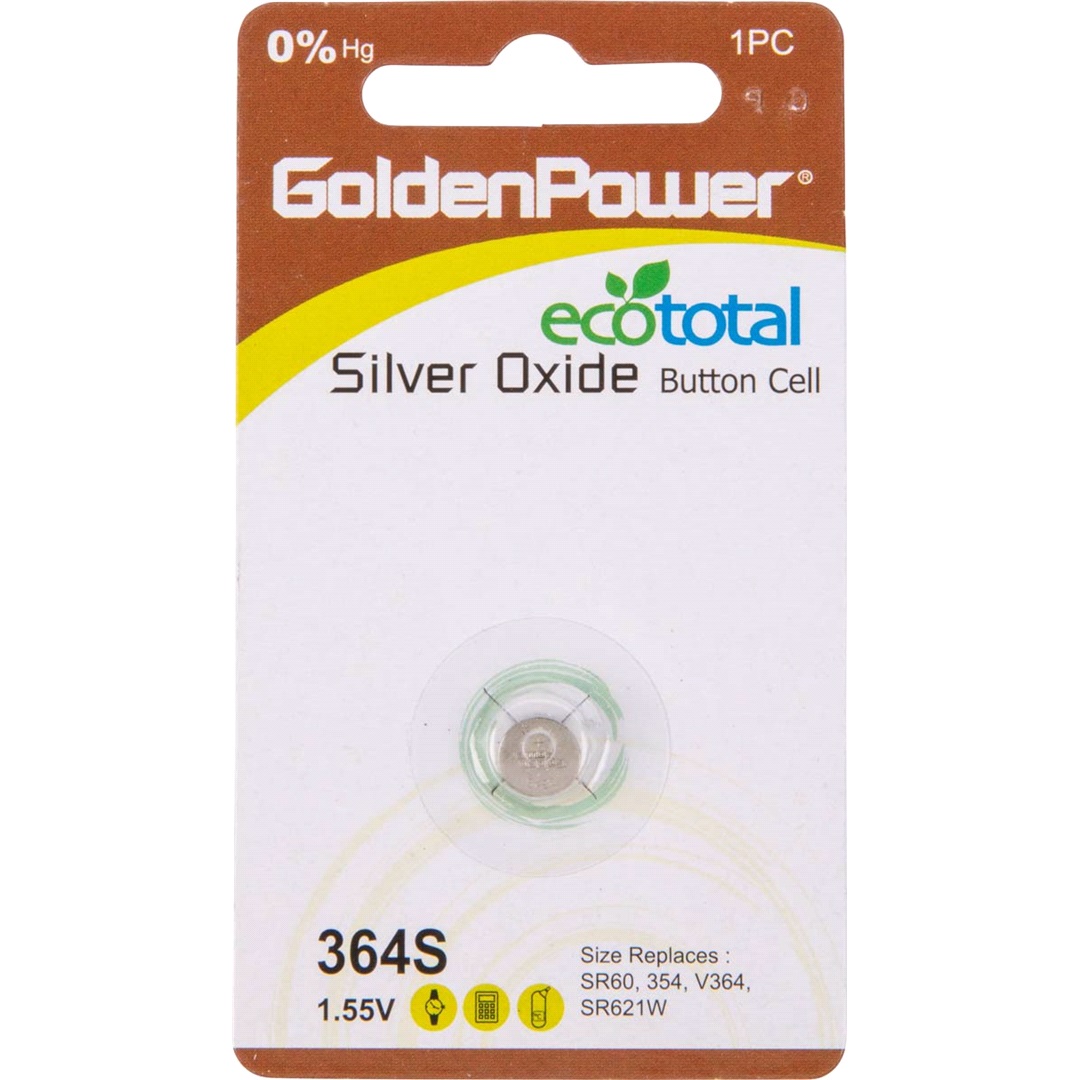 Goldenpower Knappcelle Sr60, 1,5v 18 Mah