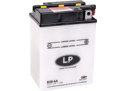 Batteri LP 6V-13Ah B38-6A Åben syre