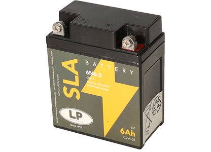Batteri LP 6V-6Ah AG, XT250 80-90