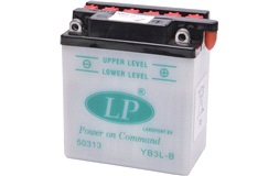 Batteri 12V-3AMP, YB3L-B, syrebatteri
