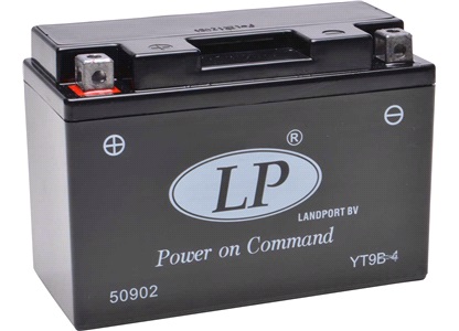 Batteri LP 12V-8Ah YT9B-4 AGM SLA