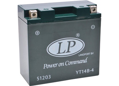 Batteri LP 12V-12Ah YT14B-4 AGM SLA