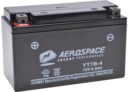 Batteri LP 12V-6Ah AGM, YP250 96-03