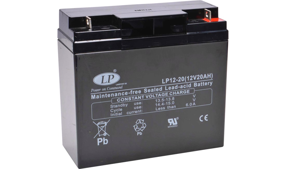  Batteri LP 12V-20Ah WP20-12U AGM SLA