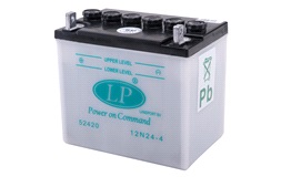 Batteri LP 12V-24Ah 12N24-4 öppen syra