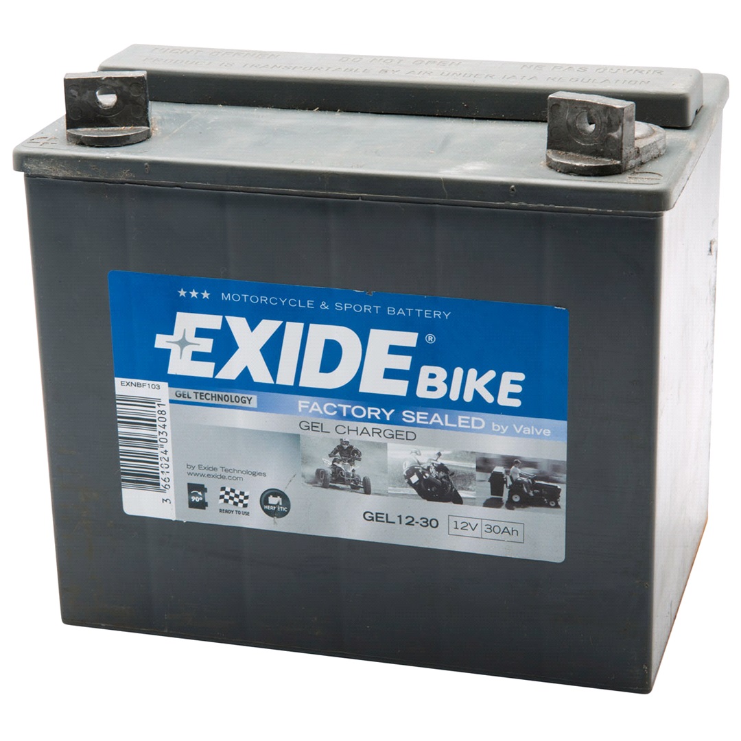 Exide Batteri 12v-30ah Gel Exide 80030