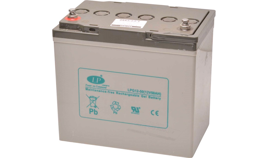 Batteri 12V-50Ah LPG12-50 Gel