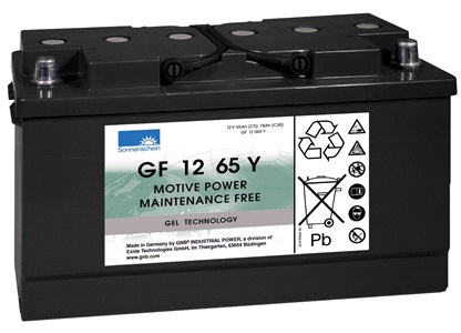Batteri Exide 12V-65Ah GF12065Y GEL