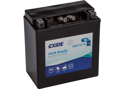 Batteri Exide 12V-16Ah AGM12-16 Ready