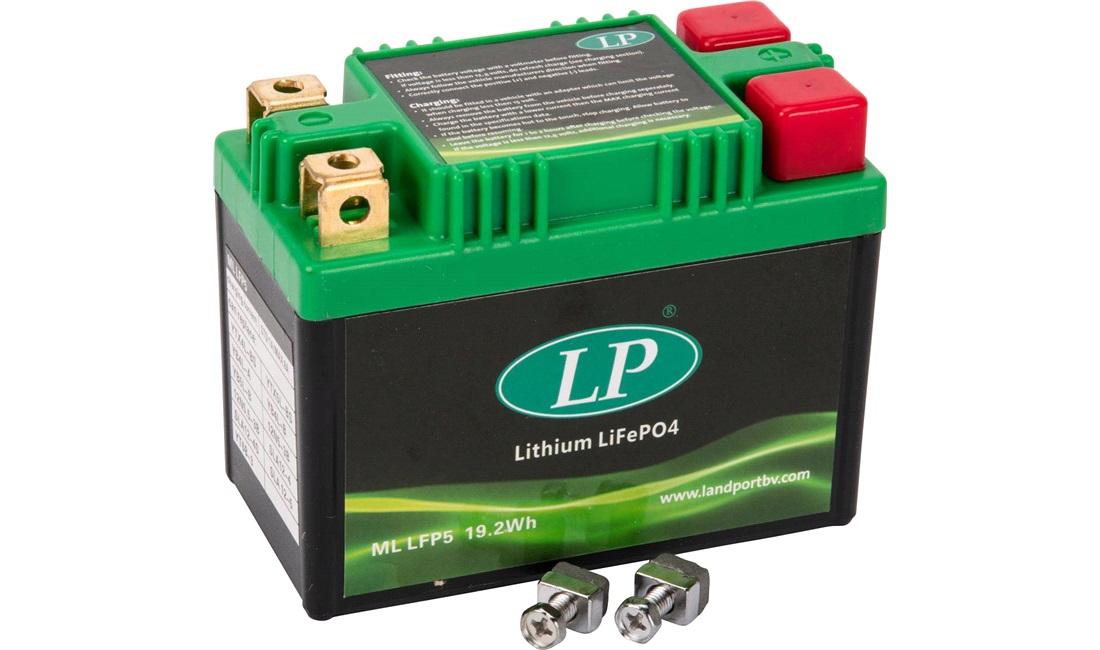 får Afvige Playful Batteri LP 12V-1,6Ah LFP5 Litium - Lithium batterier til MC - thansen.dk