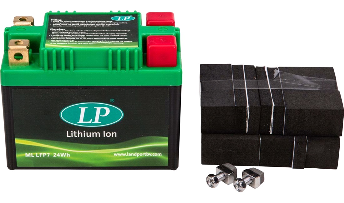  Litiumbatteri LP LFP7 12V-2Ah, TX125