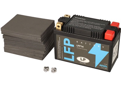 Litiumbatteri LP 12V-4Ah, GSF1250 07<