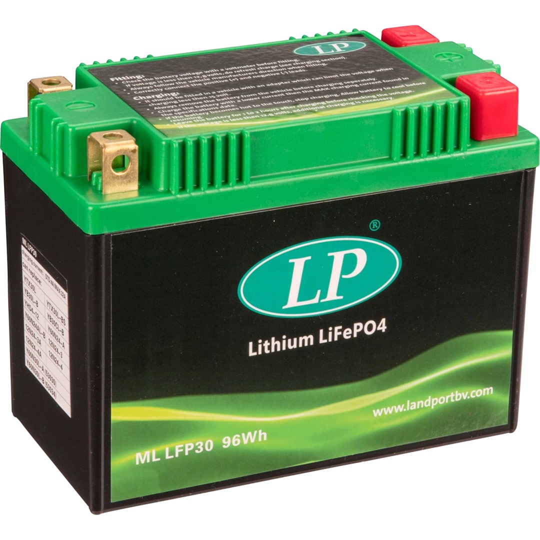 Landport Batteri LP 12V-8Ah LFP30 Litium