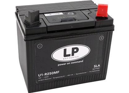 Batteri LP 12V-22Ah AGM SLA havetraktor