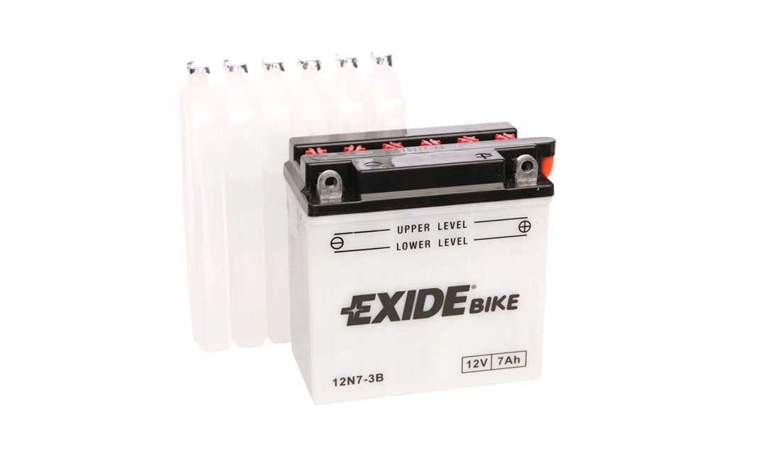  EXIDE batteri 12V-7Ah 12N7-3B syrebatteri