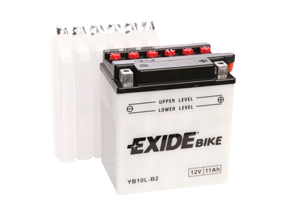 Batteri Exide 12V-11Ah YB10L-B2 Öppen >