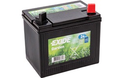 EXIDE 12V-24Ah vdl.fri hagetraktor batt.