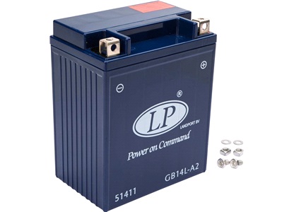 Batteri LP 12V-14Ah GEL, GT750 73-77