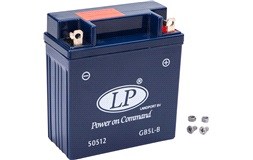 Batteri LP Gel 5Ah, Kawasaki KH250 76-77