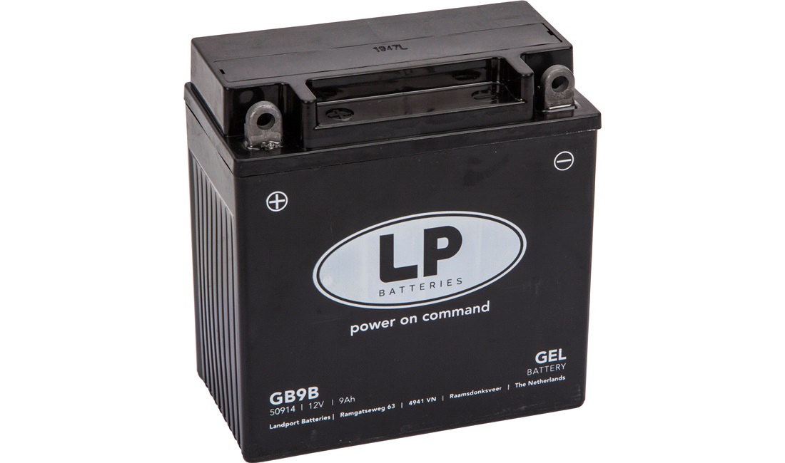 Batteri LP 12V-9Ah GB9B GEL
