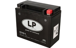 Batteri 12V-20Ah GTX20L-BS, Gel