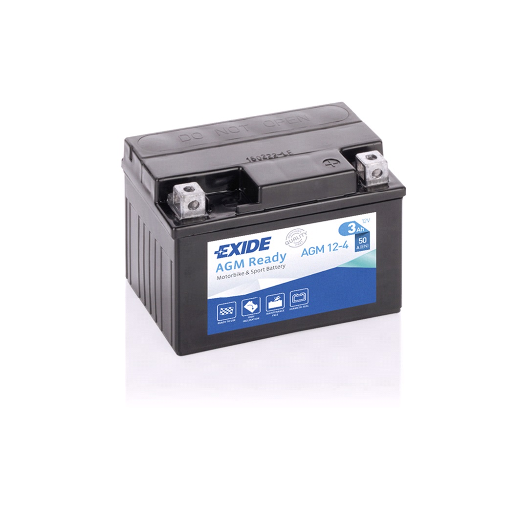 Exide batteri 12V-3Ah, Rodoshow