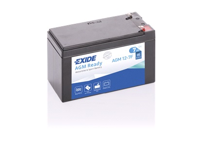 Exide batteri AGM12-7F 12V-7Ah