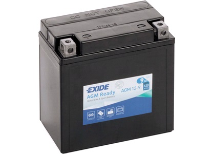Exide batteri 12V-9Ah, Looxor 125 02-06