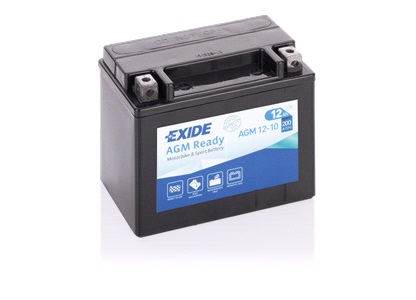 Batteri Exide 10Ah AGM, Scara. 500 06-12