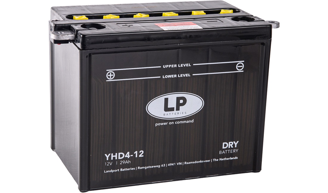  Batteri LP 12V-28Ah YHD4-12 Åben syre