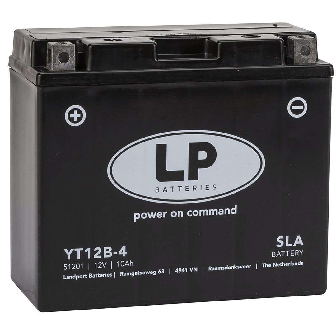 Batteri LP 12V-10Ah YT12B-4 AGM SLA