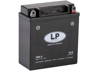 Batteri LP 12V-5Ah YB5-3 AGM SLA