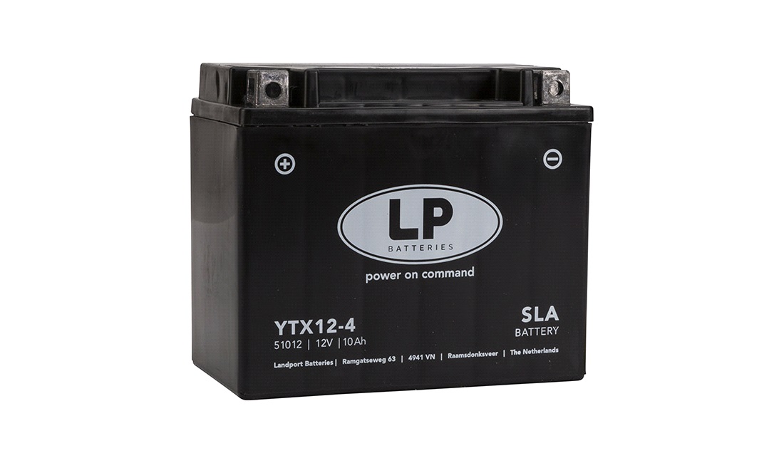  Batteri LP 12V-10Ah AGM, C800 Intruder 05-
