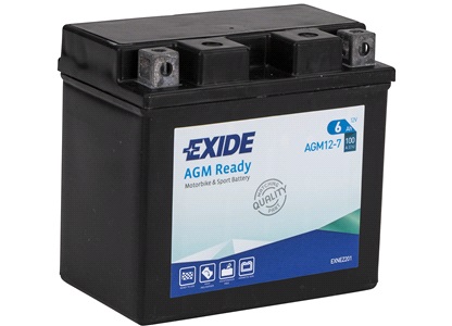 Batteri Exide 12V-6Ah AGM12-7 AGM