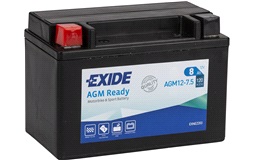 Batteri Exide 12V-7,5Ah AGM12-7,5 AGM 