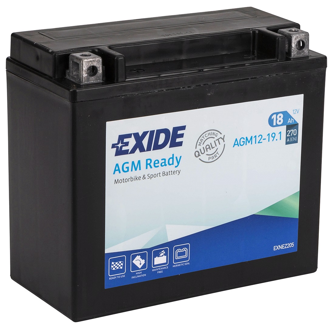 Exide Batteri Exide 12V-19Ah AGM12-19,1 AGM SL