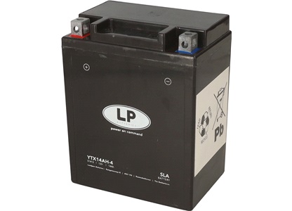 Batteri LP 12V-14Ah AGM, XL600 85-93