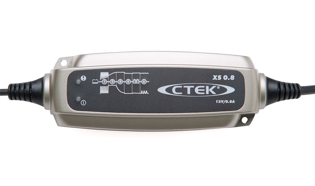  CTEK batterilader XS0,8 12V M/eyelet ladekabel
