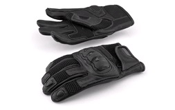 Kort læderhandske sommer CE str. S