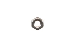 Møtrik rustfri 4mm